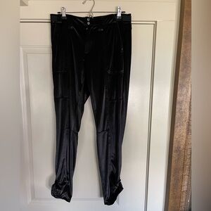 The Straight Ankle velour pants size 10